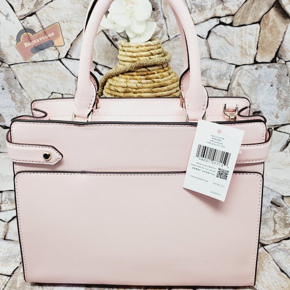 #bagsavenue fast ship staci medium crossbody satchel top chalk pink kate spade - Picture 5 of 6